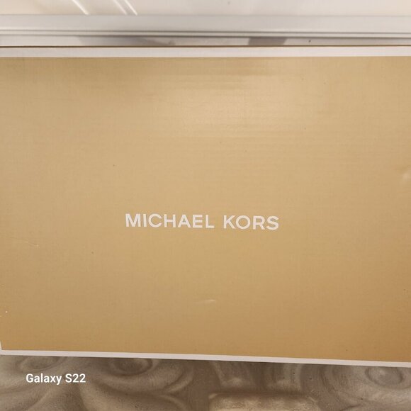 Michael Kors Women's Dash Knit Trainer Sneakers - Mystic Blue 5.5. NIB - Picture 11 of 12